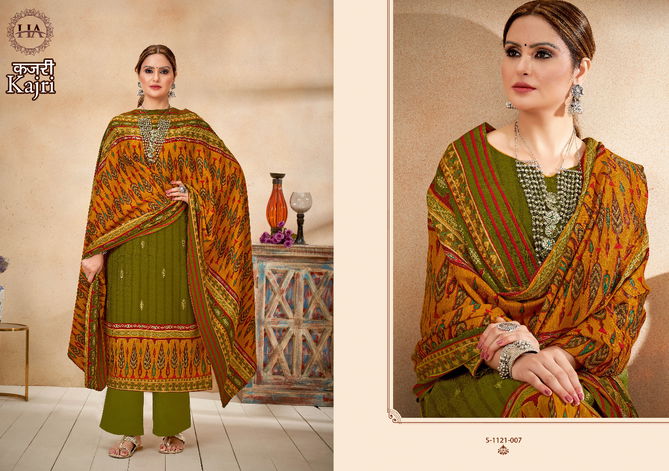 Harshit Kajri Designer Pashmina Winter Wear Wholesale Dress Material Collection